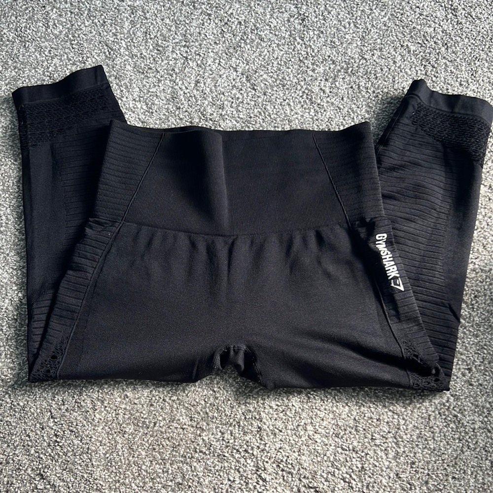 GymShark high waisted cropped legging